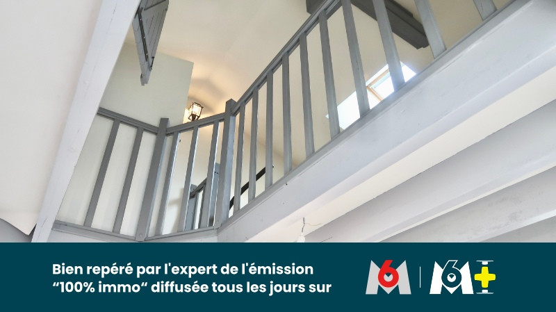 Vente Appartement T2 en duplex avec charme de l’ancien et garage fermé