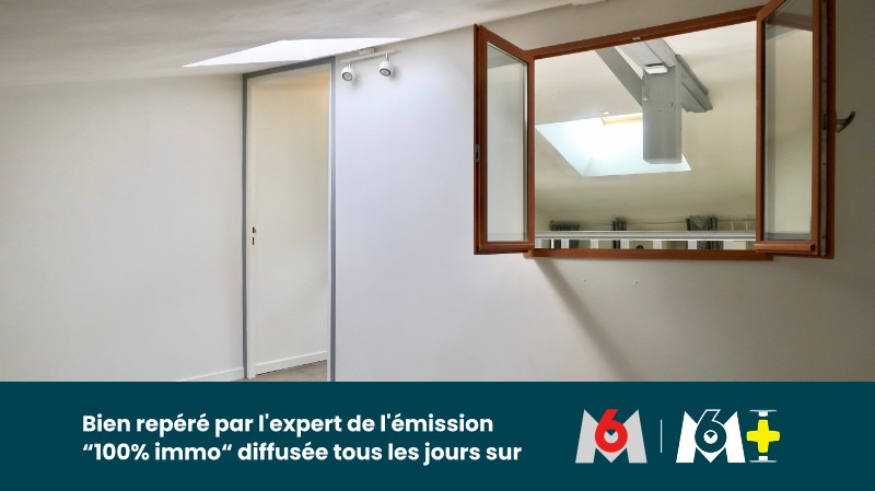 Vente Appartement T2 en duplex avec charme de l’ancien et garage fermé