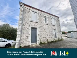 Vente Appartement T2 en duplex avec charme de l’ancien et garage fermé