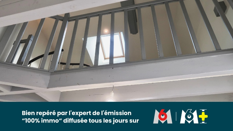 Vente Appartement T2 en duplex avec charme de l’ancien et garage fermé
