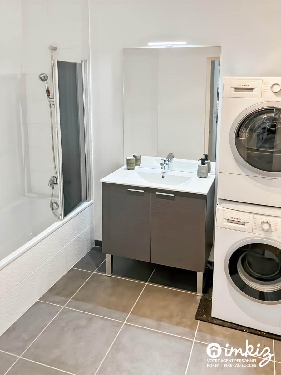 Vente T4 en rez-de-jardin avec jardin et terrasse