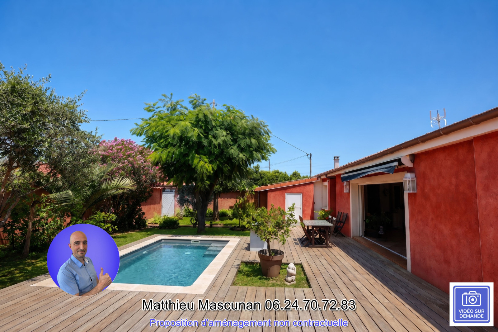 Vente Maison de plain-pied clé en main 126 m² – 4 chambres – Jardin intimiste & Presta