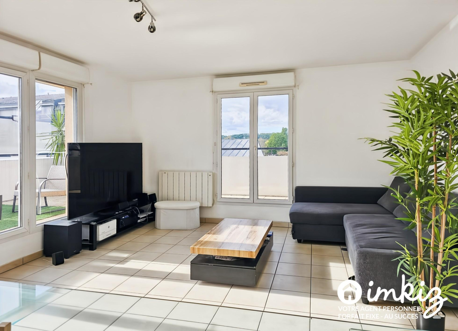 Vente 3 pièces de 66 m² au dernier étage avec terrasse