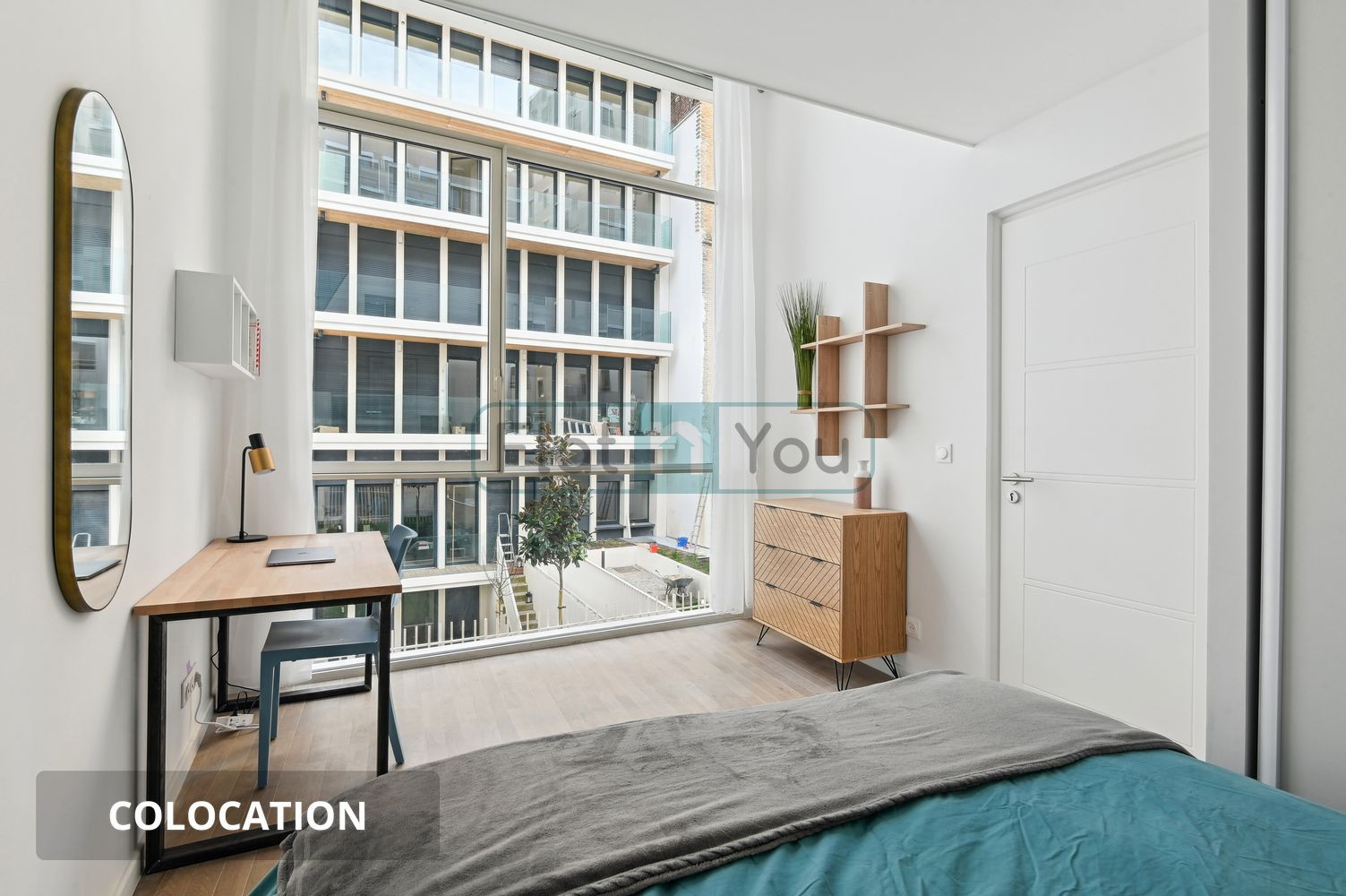 Colocation Chambre 1 -  1 chambre disponible en colocation