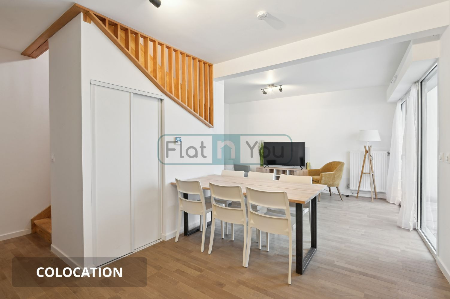 Colocation Chambre 1 -  1 chambre disponible en colocation
