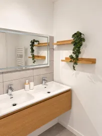 Location Beau T2 meublé 58m² haut de gamme avec parking