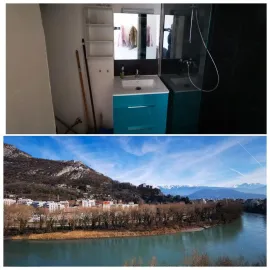 Location Studio meublé de 30m2 proche CEA, MINATEC, IUT