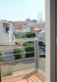 Location Studio meublé avec balcon centre ville