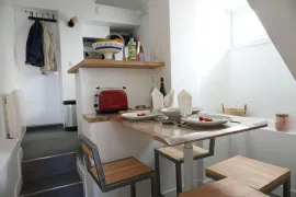 Location Studio meublé avec grande terrasse à La Rochelle