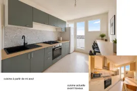 Location Chambre meublée en colocation avec balcon privatif