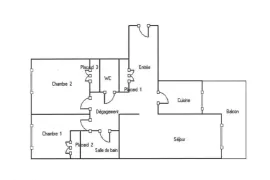 Location Très beau T3 de 69m² Croix de Pierre à Toulouse
