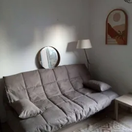 Location Studio meublé 22m² avec jardin privatif 19m²