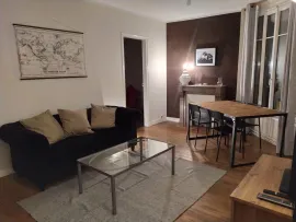 Charmant 3 pièces 53m² meublé vue Tour Eiffel Clamart