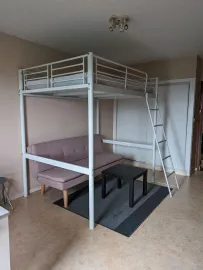 Location Beau studio meublé 24m² calme tout équipé