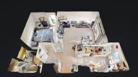 Location Beau T2 meublé 46m² refait à neuf avec 2 terrasses