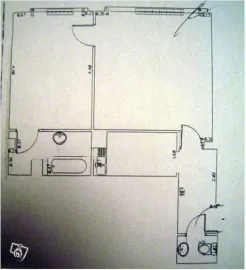 Location Beau F2 50m² Lille centre mairie