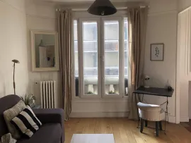 Beau studio meublé 24m² à Paris 16 Paris 16e