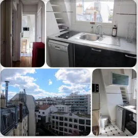 Location Appartement meublé T2 38M2 Porte de Champerret