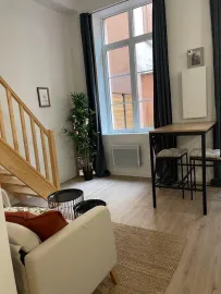 Beau studio avec terrasse et mezzanine à Boulogne Boulogne-Billancourt