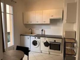 Location NICE NORD  Grand studio meublé 37 m²