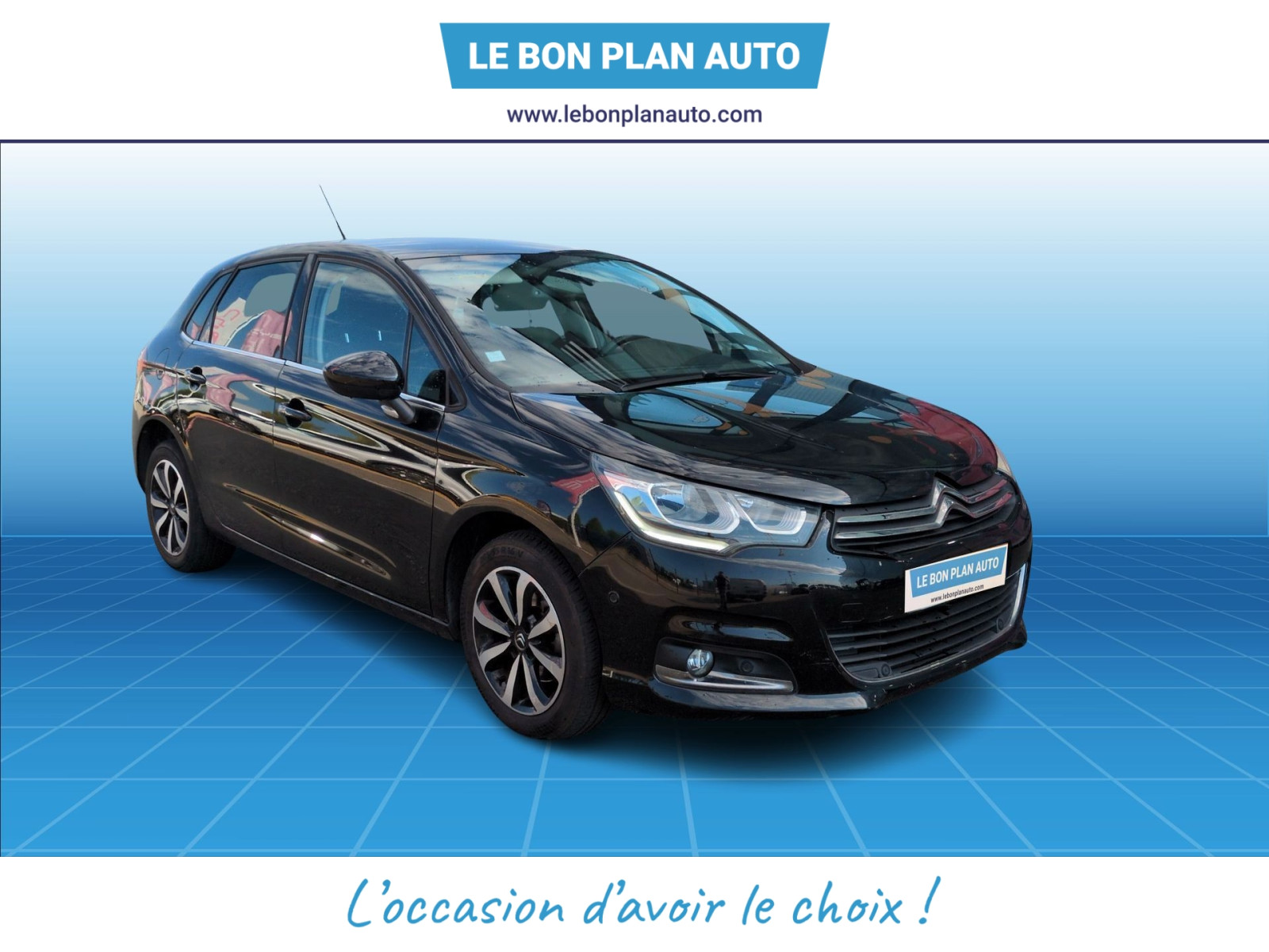 Voiture CITROEN C4 II Ph2 Evo BlueHDi 120 Millenium Bus. S&S EA