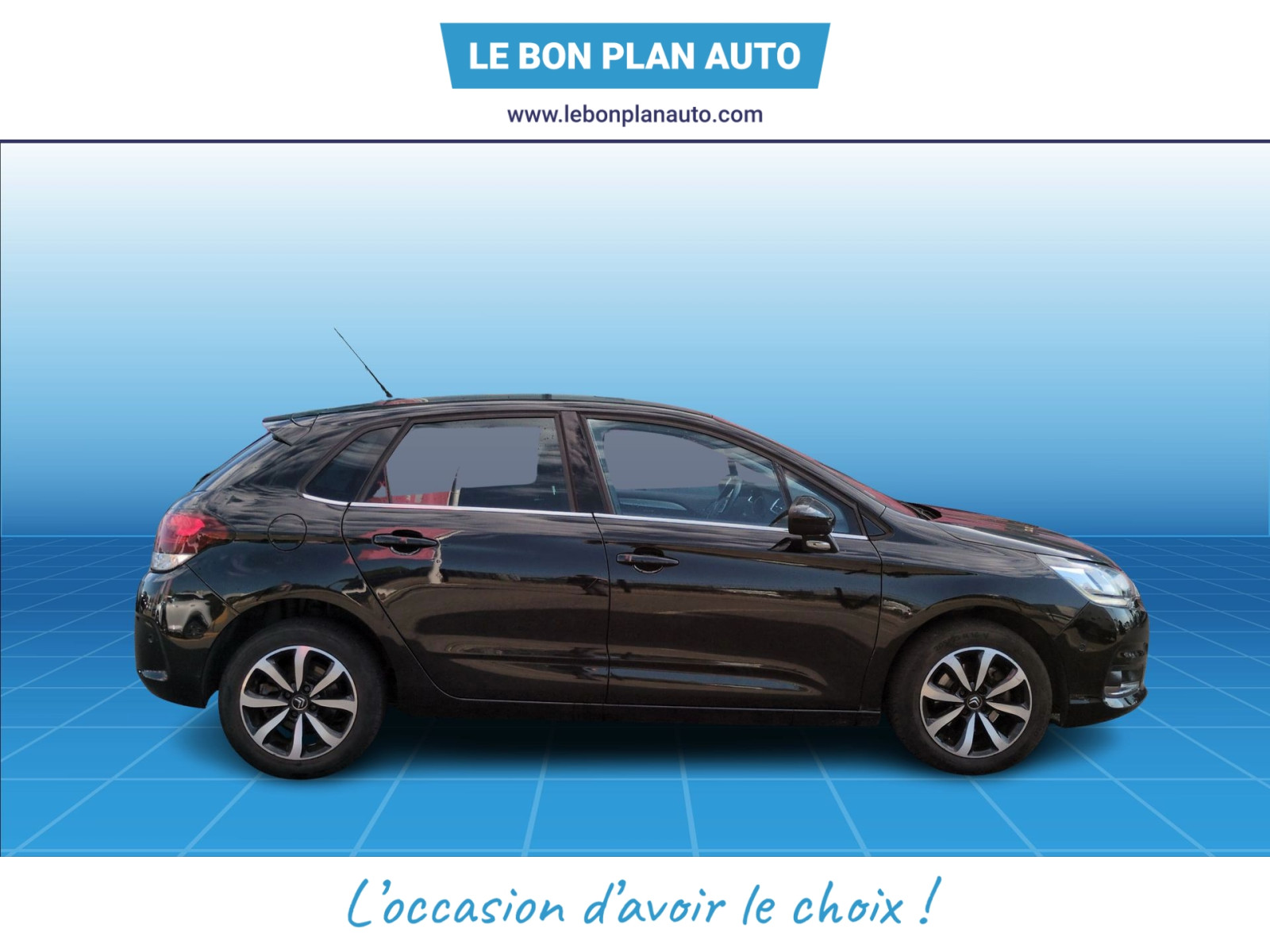 Voiture CITROEN C4 II Ph2 Evo BlueHDi 120 Millenium Bus. S&S EA